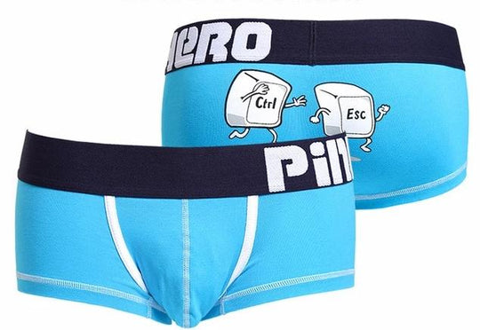 Pink Hero Cartoon Ass Boxer Briefs - Oh My Underwear