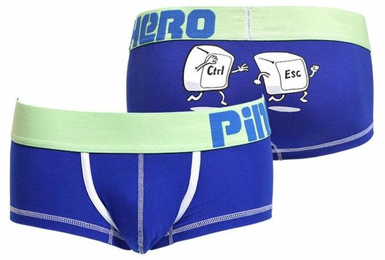 Pink Hero Cartoon Ass Boxer Briefs underwear