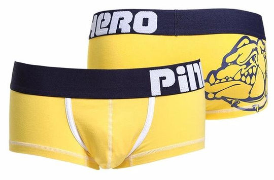 Pink Hero Cartoon Ass Boxer Briefs underwear