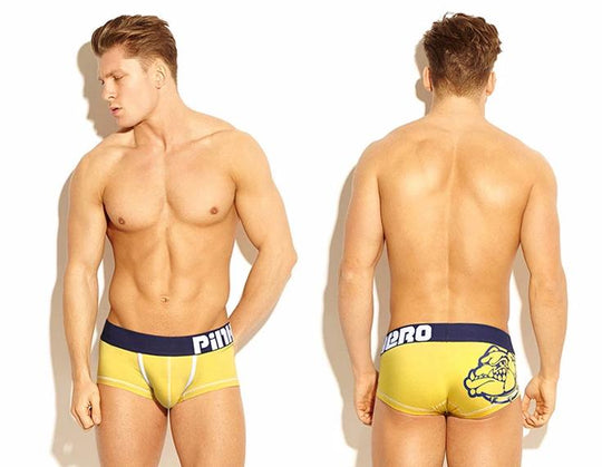 Pink Hero Cartoon Ass Boxer Briefs underwear