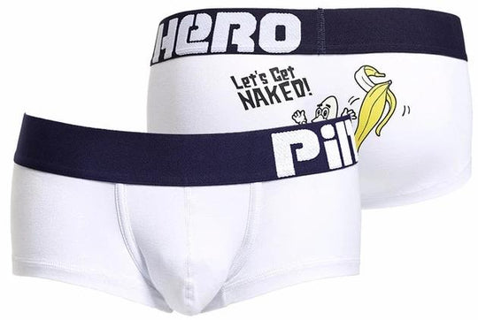 Pink Hero Cartoon Ass Boxer Briefs - Oh My Underwear