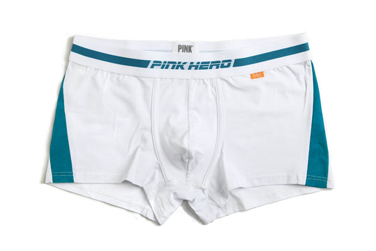 Pink Hero Solid Stripe Boxer Briefs underwear