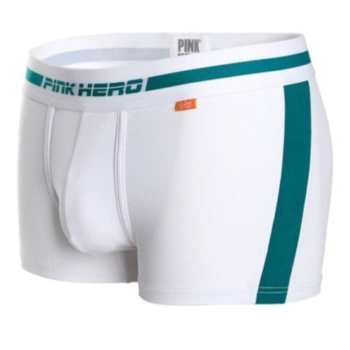 Pink Hero Solid Stripe Boxer Briefs underwear
