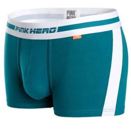 Pink Hero Solid Stripe Boxer Briefs underwear