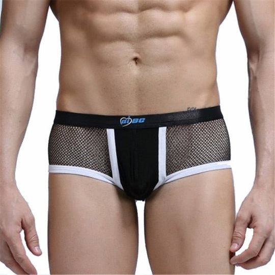 Racing Stripe Mesh Tanktop + Boxer Briefs underwear