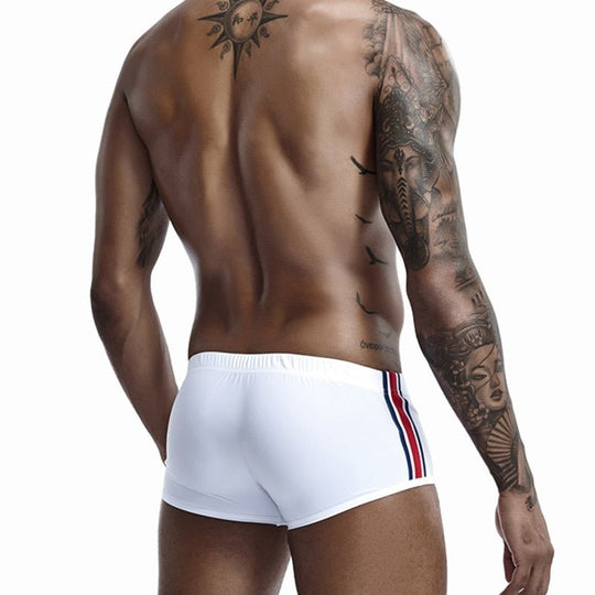 Seobean Bold Stripe Swim Trunks - Oh My Underwear