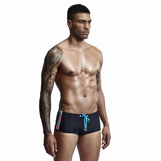 Seobean Bold Stripe Swim Trunks - Oh My Underwear