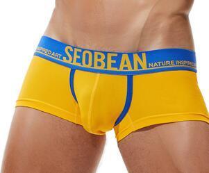 POP Underwear Bamboo Boxer Long Hypoallergenic  GOOD VIBES ONLY  Yellow 2  —