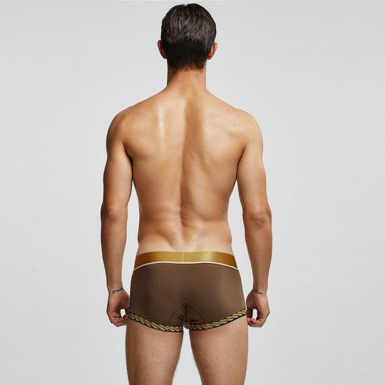 Seobean Gold Braid Boxer Briefs underwear
