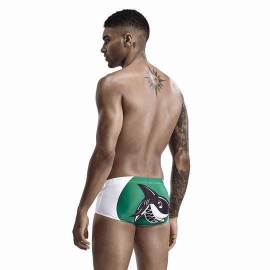 Shark Surfing Swim Trunks - Oh My Underwear