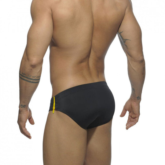 Side Zipper Swim Briefs swimwear