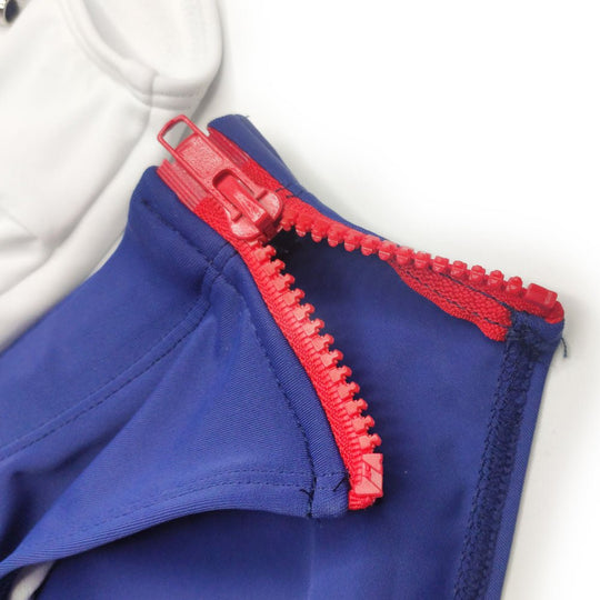 Side Zipper Swim Briefs swimwear