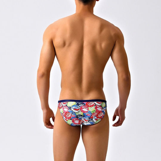Soda Pop Skinny Swim Briefs - Oh My!
