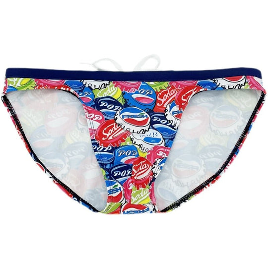 Soda Pop Skinny Swim Briefs - Oh My!