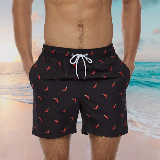 Spicy Chili Board Shorts - Oh My Underwear