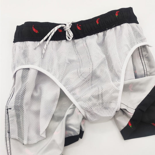 Spicy Chili Board Shorts - Oh My Underwear