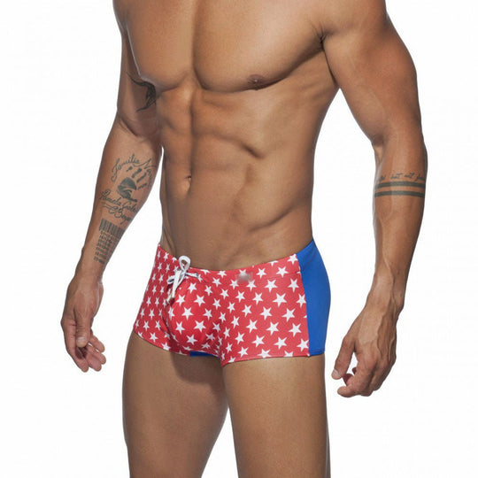 Stars Ultra Square Cut Swim Trunks - Oh My Underwear