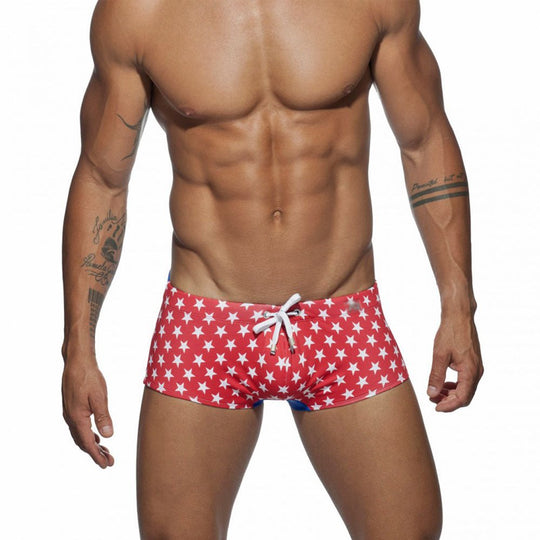 Stars Ultra Square Cut Swim Trunks - Oh My Underwear