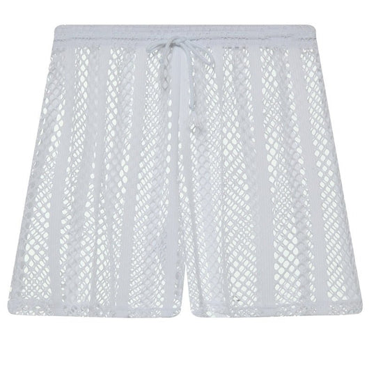 Striped Hoodie Mesh Suit - Oh My Underwear