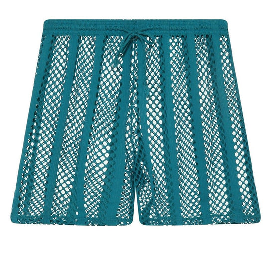 Striped Hoodie Mesh Suit - Oh My Underwear