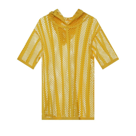 Striped Hoodie Mesh Suit - Oh My Underwear