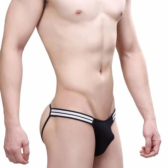 Striped Skinny Jockstrap - Oh My Underwear