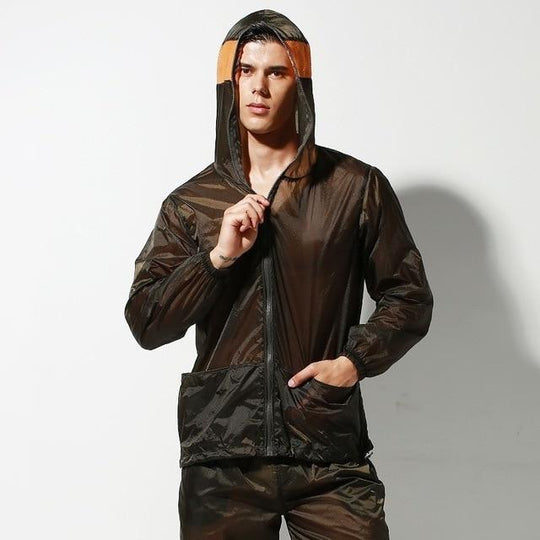 Transparent Racing Stripe Hoodie + Pants - Oh My Underwear