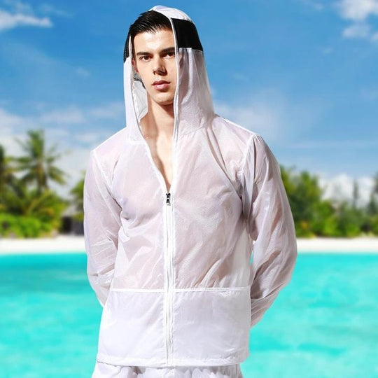 Transparent Racing Stripe Hoodie + Pants - Oh My Underwear