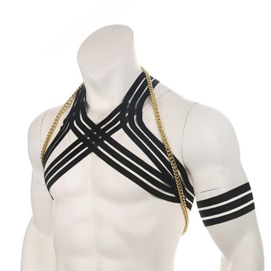 Men's Sexy Underwear - Waterfall Harness + Chain – Oh My!