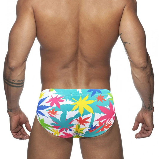 Weed Leaf Swim Briefs - Oh My!