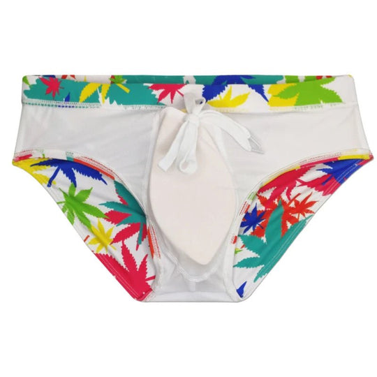 Weed Leaf Swim Briefs - Oh My!
