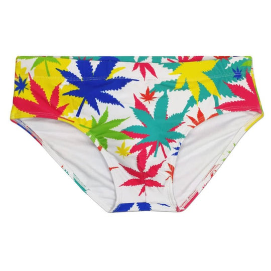 Weed Leaf Swim Briefs - Oh My!