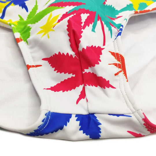 Weed Leaf Swim Briefs - Oh My!