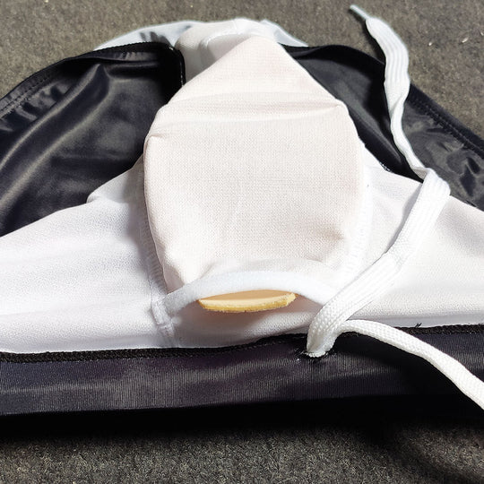 White Leopard Swim Briefs - Oh My Underwear