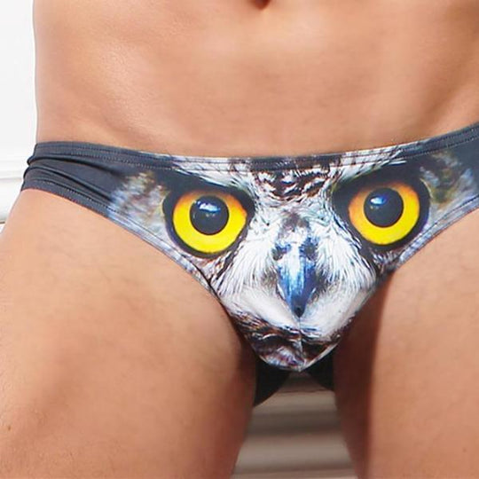  Men's Underwear Briefs - Animal Print / Men's