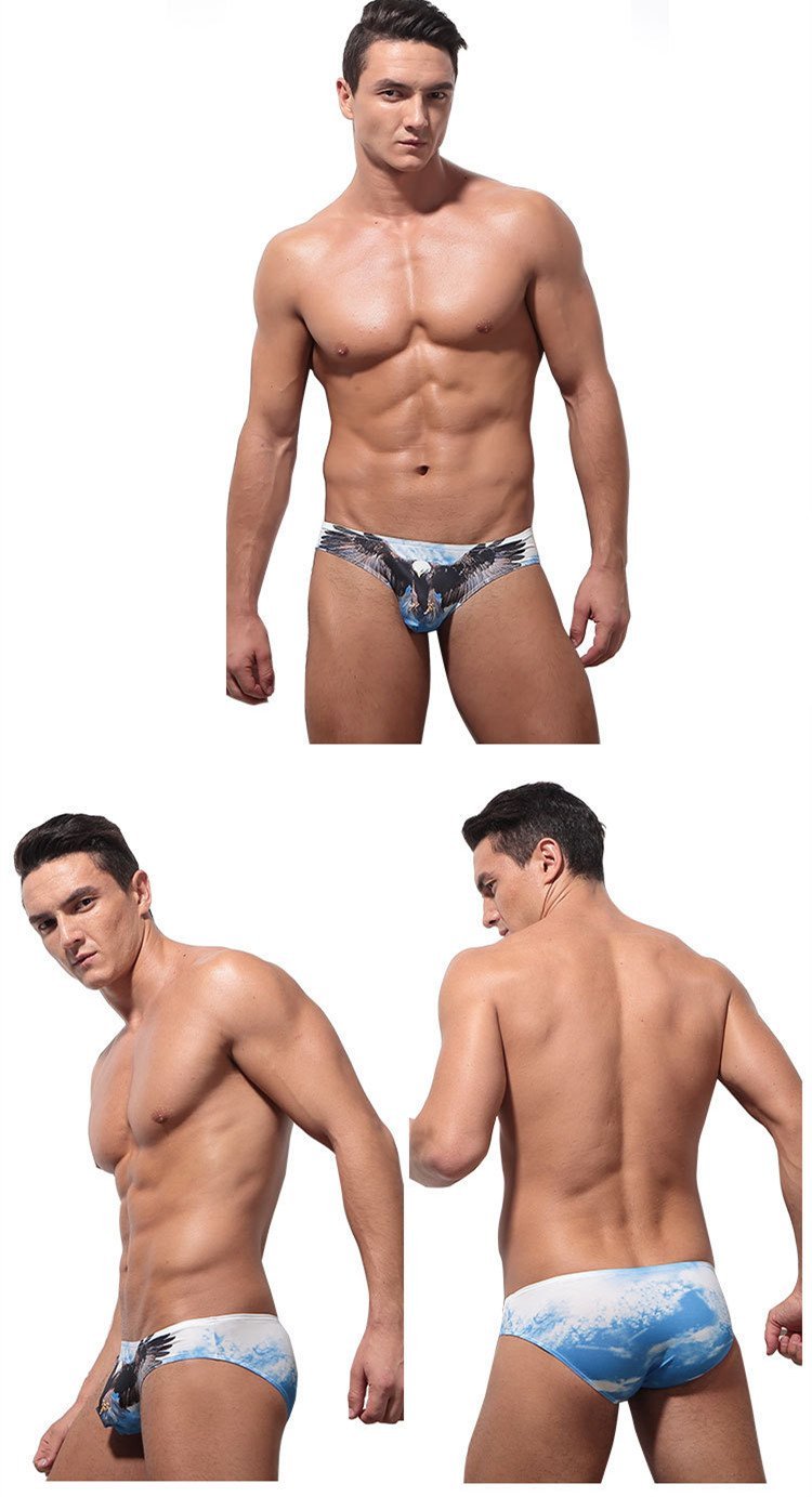 Men's Sexy Underwear - Animal Print Bikini Briefs – Oh My!
