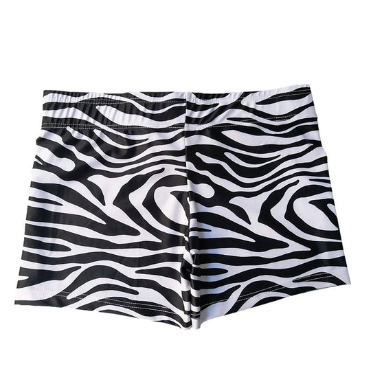 Zebra Print Swim Trunks - Oh My Underwear