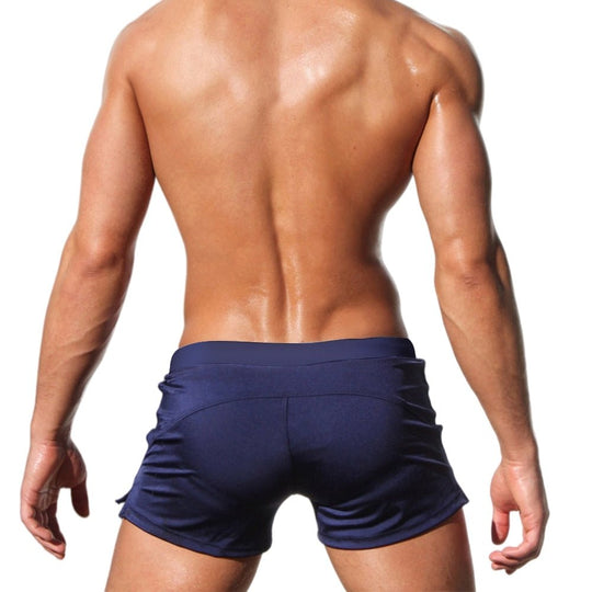 Zipper Pocketed Swim Trunks - Oh My Underwear