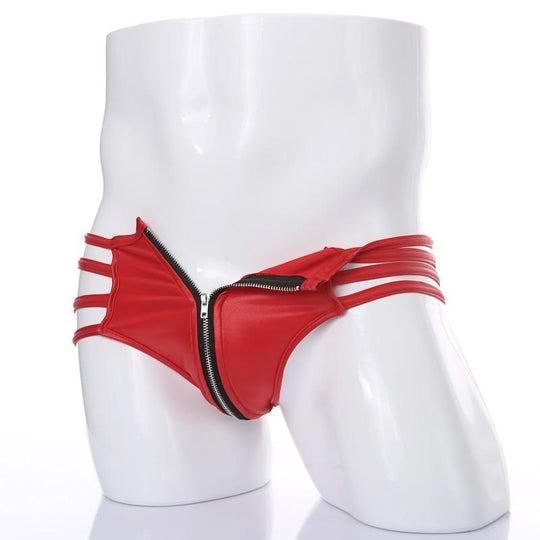 Zipper Strapped Boxer Briefs - Oh My Underwear