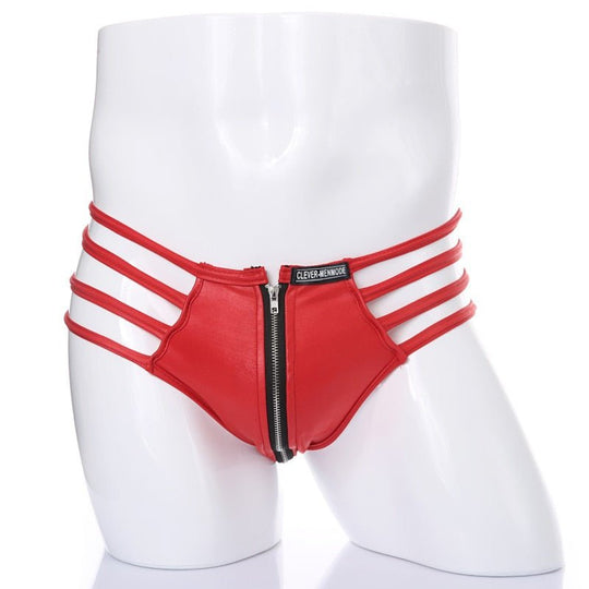 Zipper Strapped Boxer Briefs - Oh My Underwear